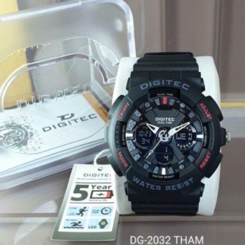 Jam Tangan Pria Digitec Watch DG2032 T / DG 2032 T / DG-2032 T Original