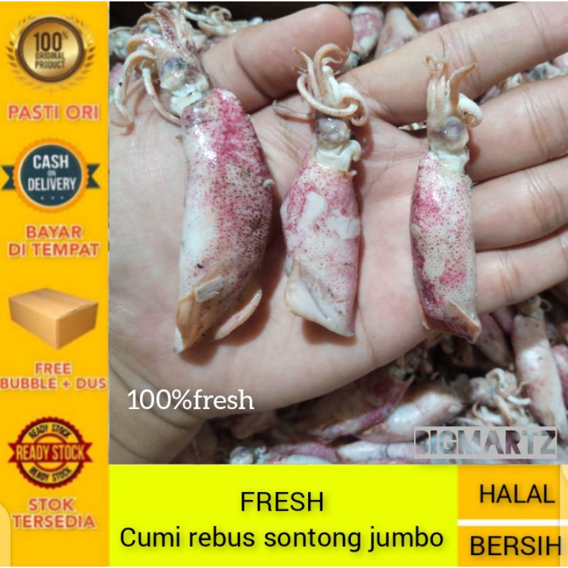 

ikan asin cumi rebus fresh/ sotong rebus size sedang-jumbo