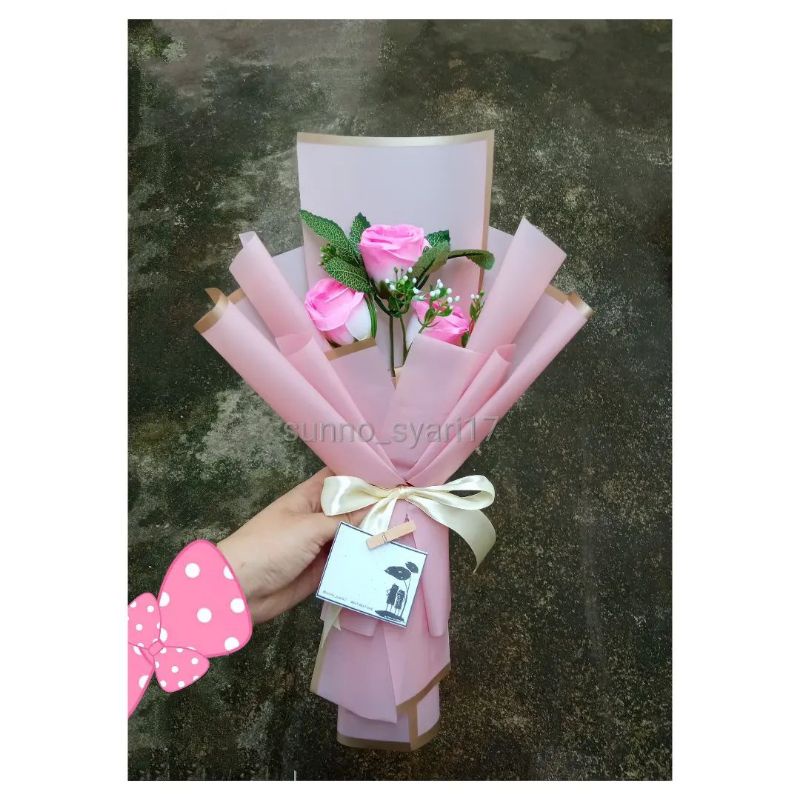 buket bunga artificial/ buket bunga palsu