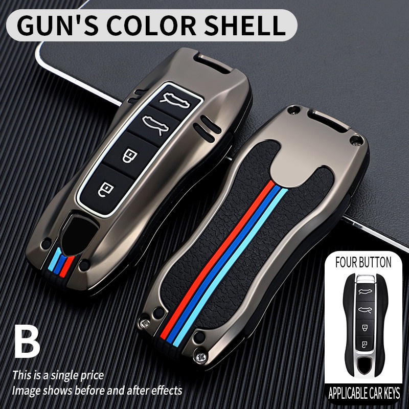 Casing Kunci Mobil Untuk porsche cayenne 958 911 lepin 996 macan panamera 997 944 924 987 987 gt3 cayman 987