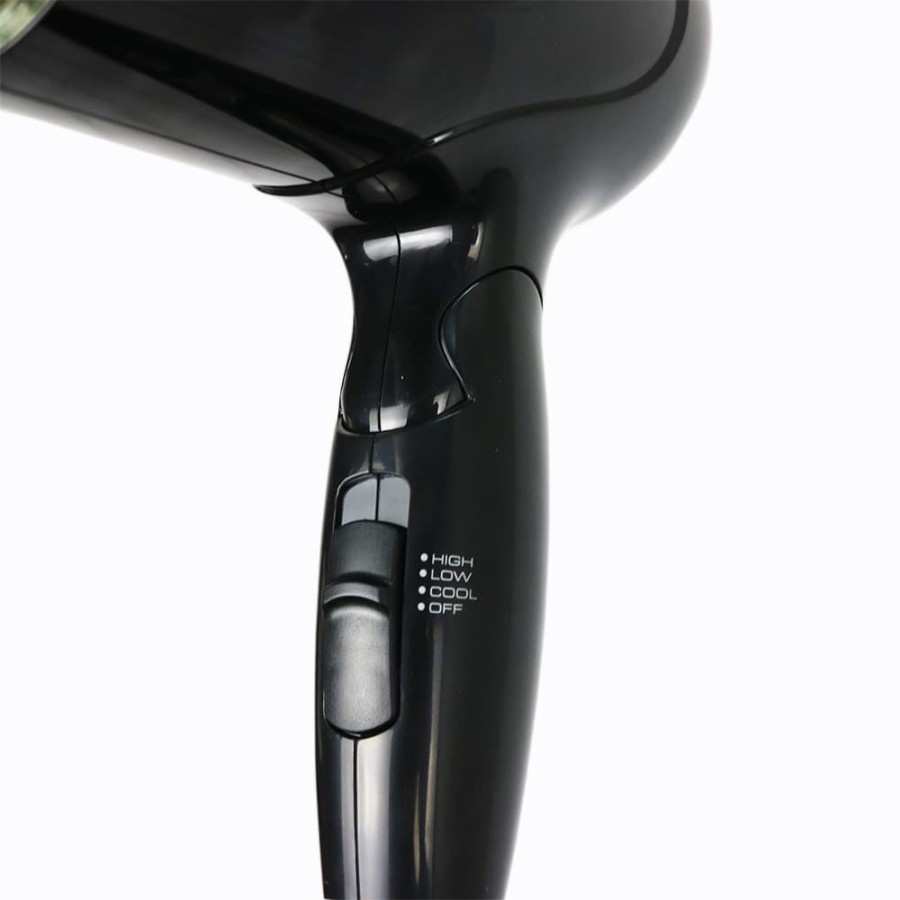 KIRIN Hair Dryer - Alat pengering Rambut KHD 850 BLACK - Garansi Resmi Kirin 1 Tahun