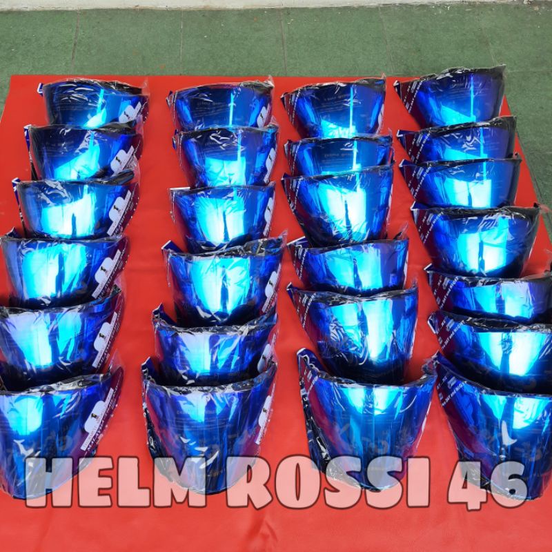 Kaca Ink Centro Iridium RED KYT DJ MARU Galaxy Slide GIX G2 DYR Visor iridium Kyoto Merah Red Blue