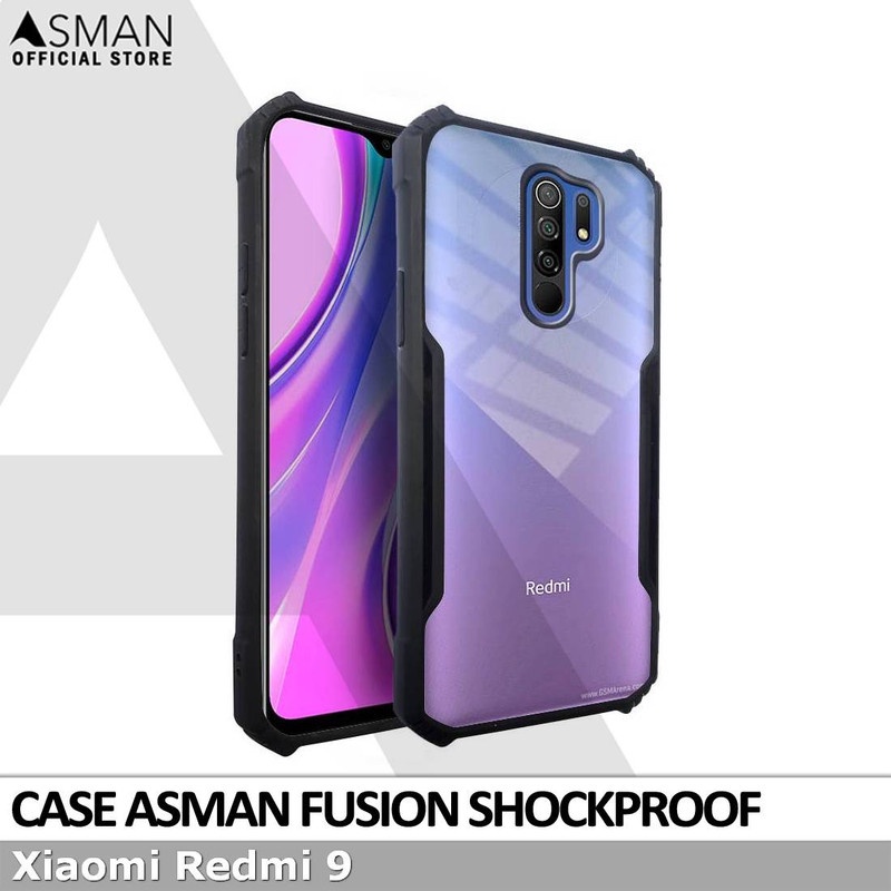 Asman Fusion Xiaomi Redmi 9 Case Premium Amor Acrylic