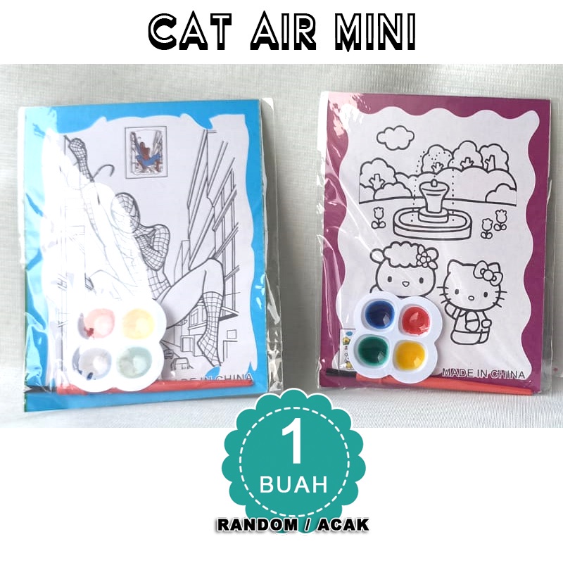 

Mainan Edukasi Cat Air mini 1pc SATUAN - acak - CAT AIR MINI satuan