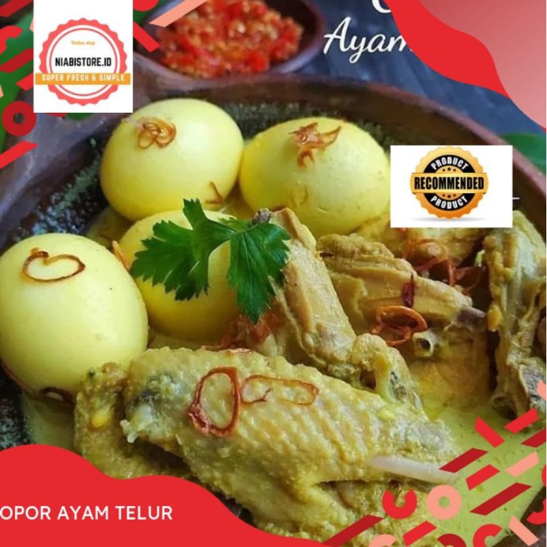 

OPOR AYAM TELUR