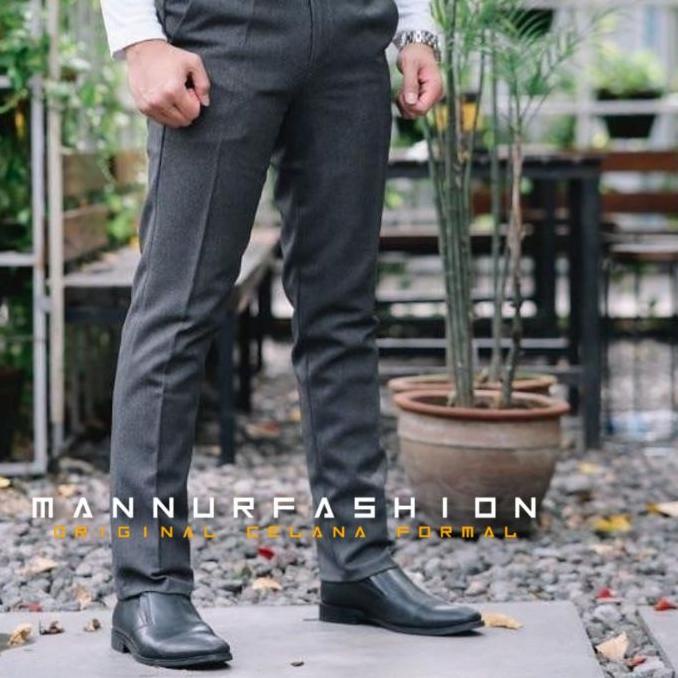 ✧ CELANA KANTOR FORMAL PRIA SLIMFIT BAHAN DASAR KAIN WOL. ✪