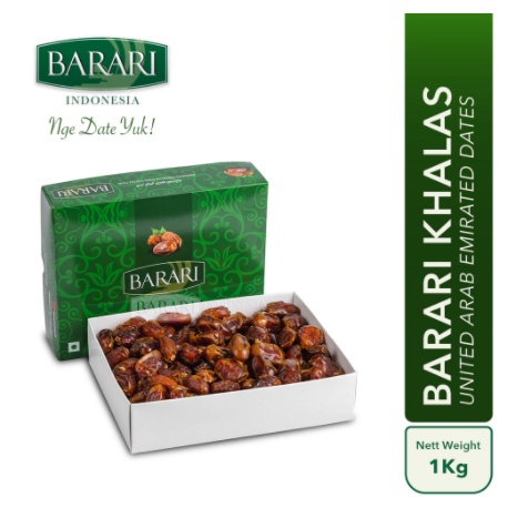 

Kurma Barari Khalas Pack 1Kg UAE | Kurma Khalas Barari 1Kg | Kurma Barari Pekanbaru