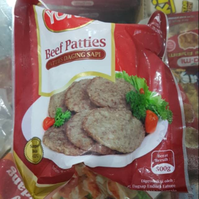 

YONA Beef Patties 500gr