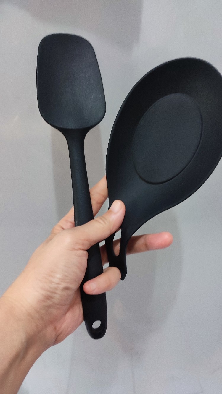 Large Silicone Spatula Model Sendok Kotak /sekop Besar 28cm