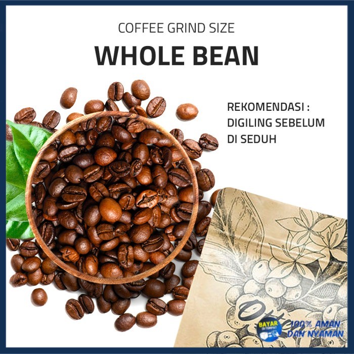 Otten Coffee Arabica Rwanda "Cyebumba" 200g - Wholebean (PROMO)