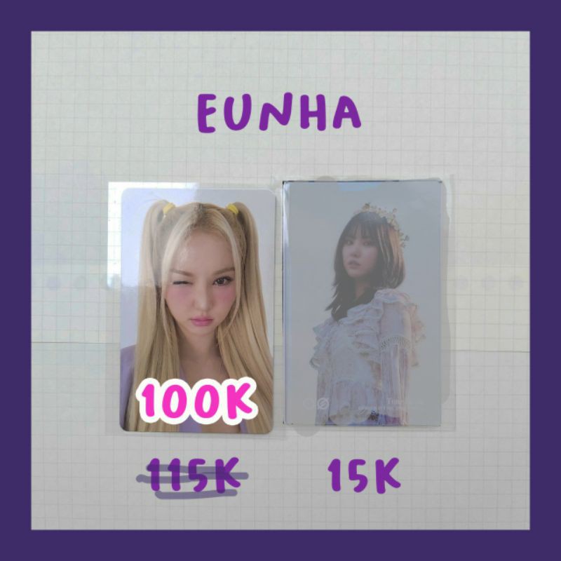 GFriend Photocard Eunha Walpurgis Night