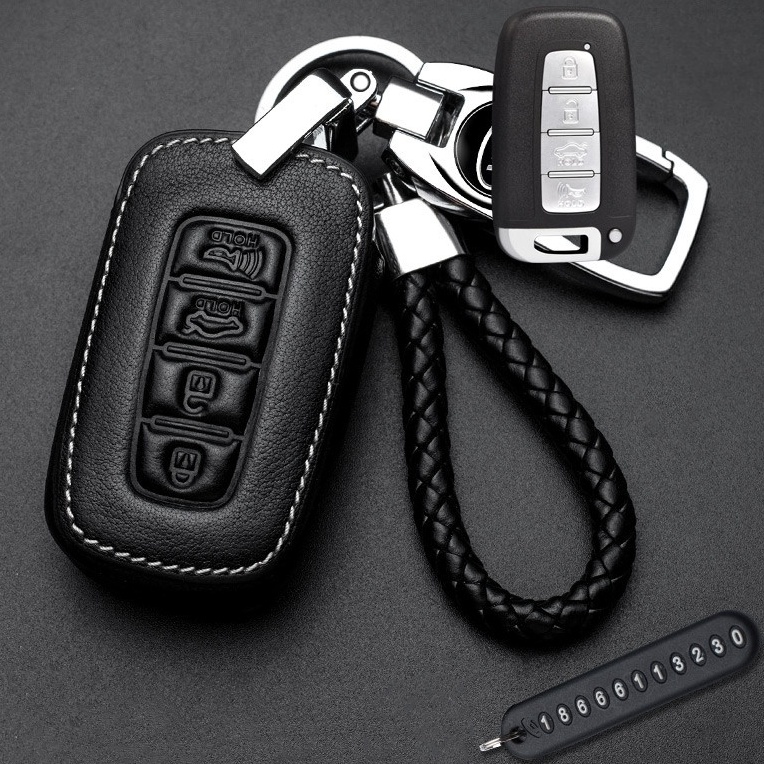 Car Kia K2 / K5 / Sportage R leather Key Case Cover