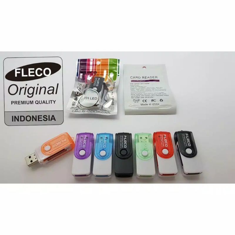 CARD READER FLECO MULTI PUTAR CARDREADER MULTI FLECO