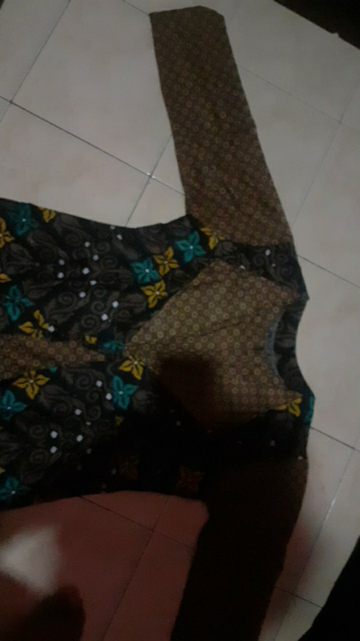 Gamis Batik Model Kekinian Pekalongan Modern Sh Cod Bayar Ditempat Shopeefeed Shopeemal Terlaris