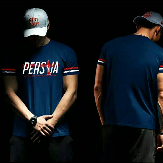 Kaos persija casual terlaris - baju persija termurah berkualitas