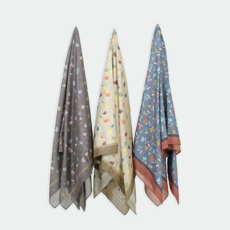 HIJAB JILBAB SEGIEMPAT MOTIF TERBARU DEENAY ORI || ILLINOIS SERIES || TERLARIS COD