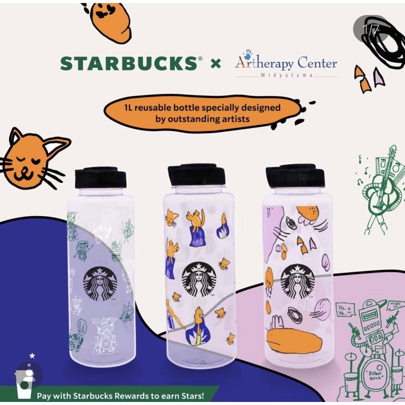 TUMBLER 1LITER STARBUCKS X ATC SPECIAL PRICE