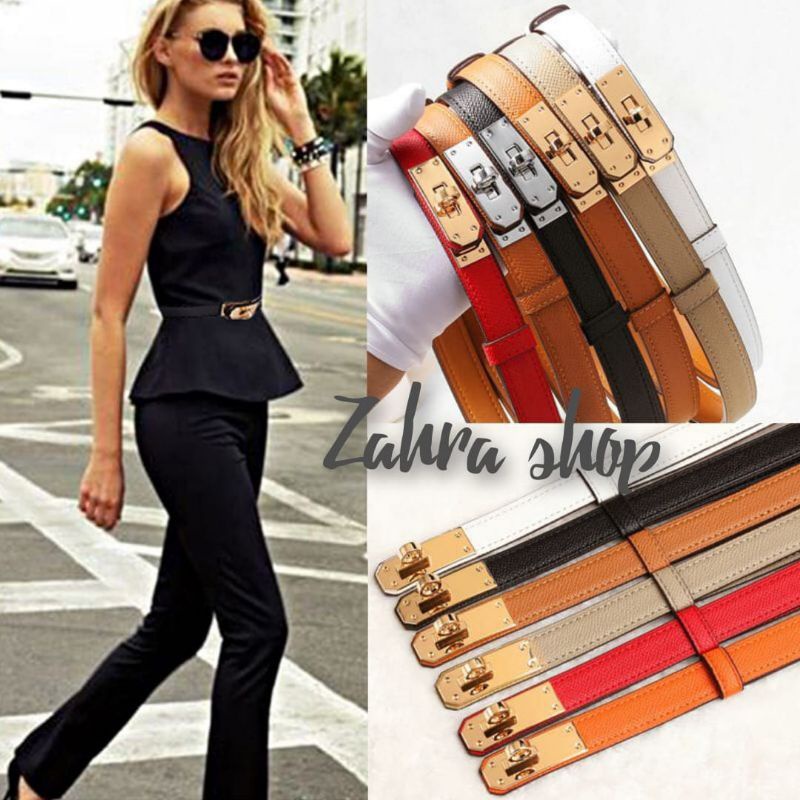 IKAT PINGGANG KELLY BELT WANITA KULIT TERMURAH L060