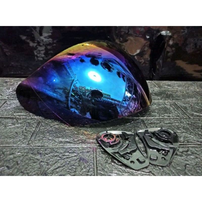 kaca helm ink centro KYT dj madu KYT galaxy slide original ndr