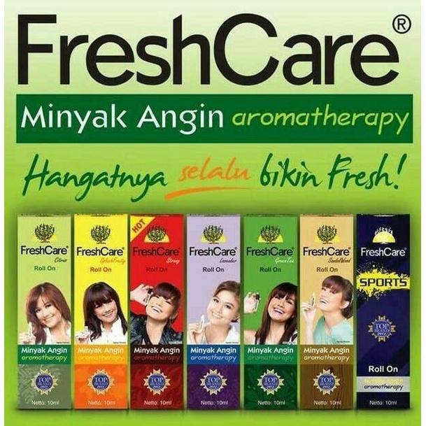 FreshCare Roll On + Inhaler Press &amp; Relax Minyak Angin Fresh Care Aromatherapy