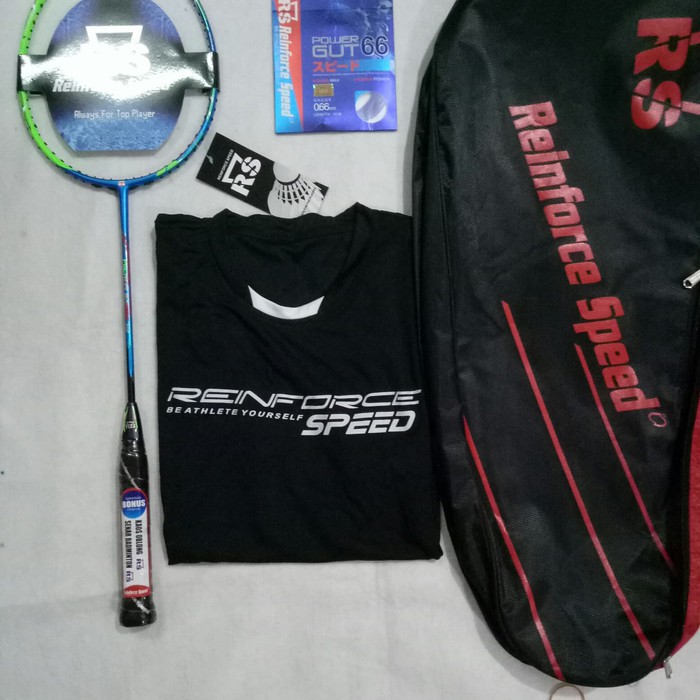 Raket badminton RS MICRON SABER 12 NG-III FREE Senar, kaos, tas