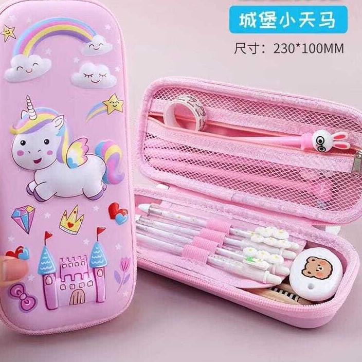 

Trend nicky888 Pensil Case 3D Timbul EVA, Kotak Pensil 3D Anak Seoklah, Tempat Pensil Model 3D Timbul ~