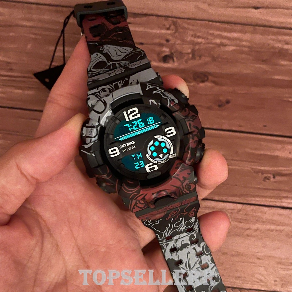 best seller!!!!! JAM TANGAN SKYMAX PRIA 1919 WATERPROOF