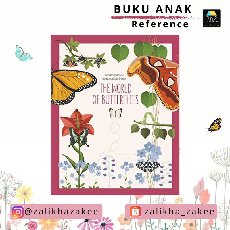Zalikhazakee - MINOR BUMP - Buku BBW Anak - The World of Butterflies