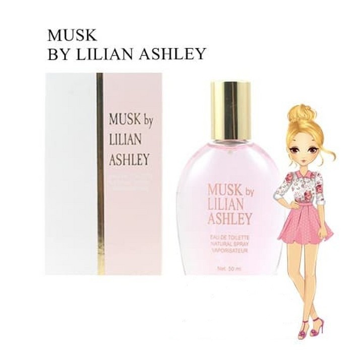 MUSK LILIAN ASHLEY SATIN 50ML EDT PARFUM - PARFUM MUSK LILIAN SATIN - lbn2q