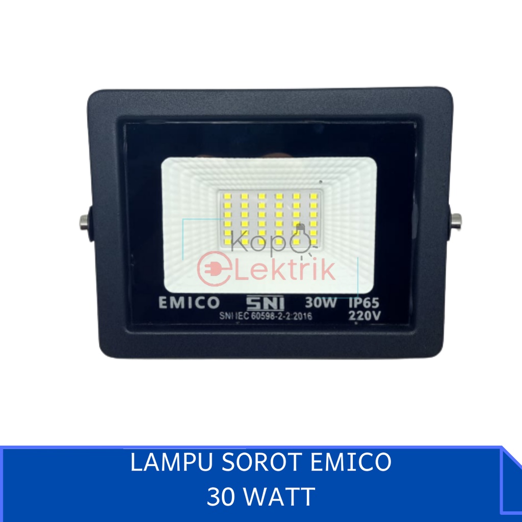 Lampu Tembak LED 30w Lampu Sorot 30 Watt Cahaya Putih