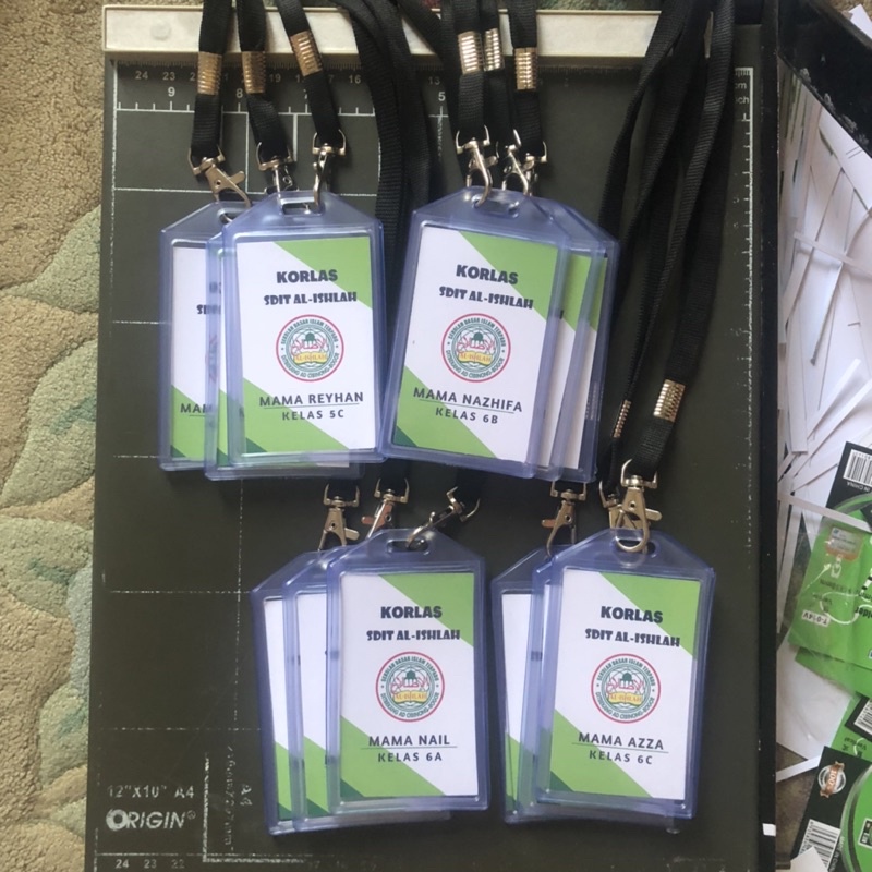 

Custom Name Tag / ID Card Silikon by.elliyza