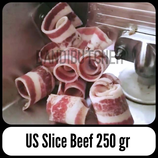 US Slice Beef / Irisan Daging Sapi Shabu Yakiniku Yoshinoya 250gr