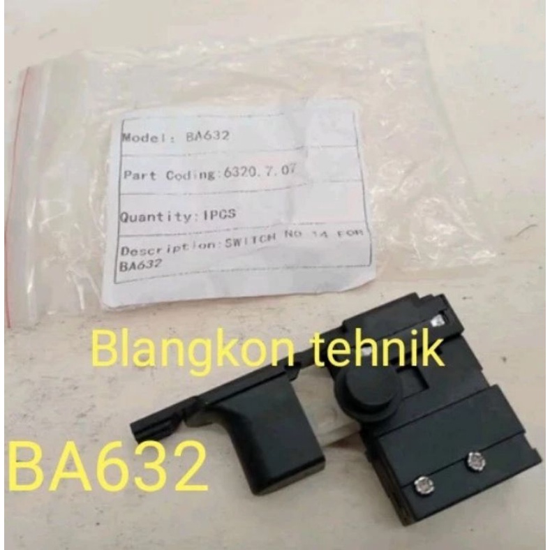 SWITCH SAKLAR BOR DOLIZ BA 632 SWITCH DOLIZ ORIGINAL BA632