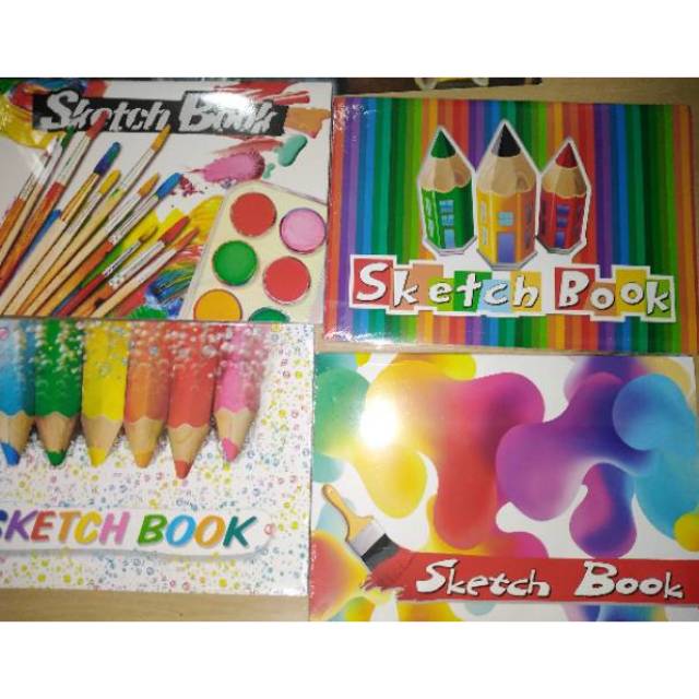 Sketch book buku sketsa / gambar kiky A5 50 lembar