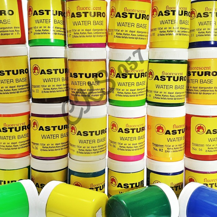 

Produk Terbaru Cat Air Asturo / Water Base 100Cc