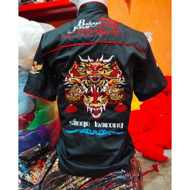 Baju barongan kancing cina termurah se shopee / barongan devil / baju barongan / baju barong / devil / barongan / barongan klasik / barongan kediri / barongan devil / caplokan / ganongan / bujang ganong / topeng ganong / pecut / pecut bopo / pecut murah