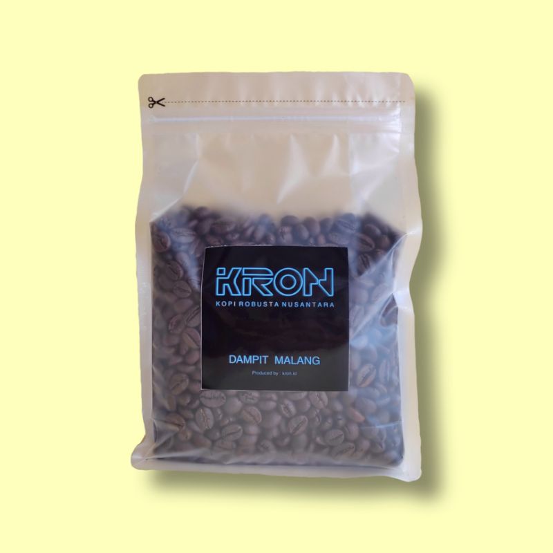 

KRON Kopi Fine Robusta Dampit Malang Premium Grade 1 Full Petik Merah 100gr