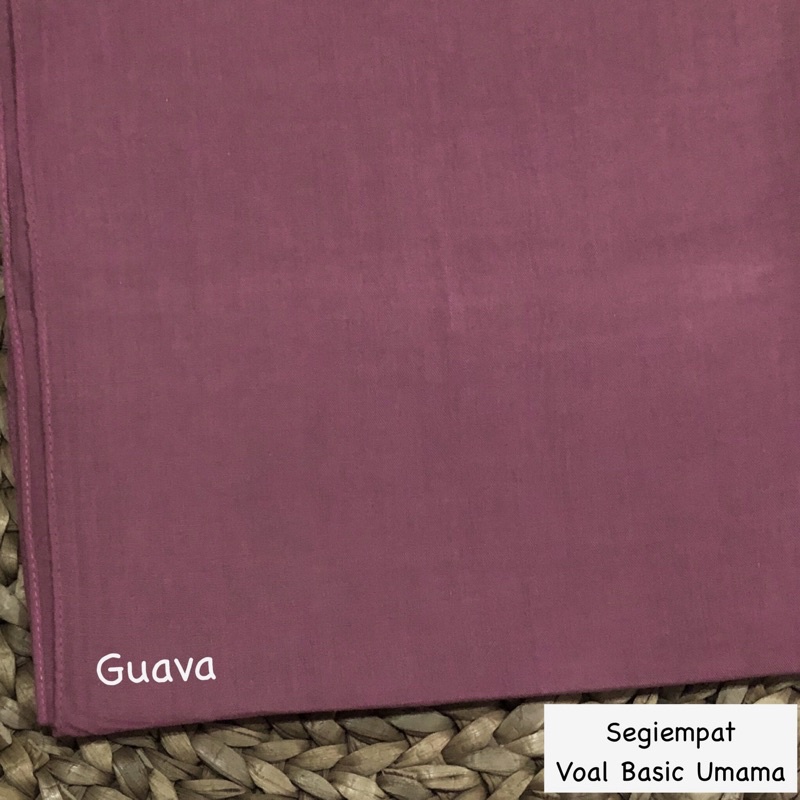 Hijab Basic Voal Umama Part 2-PREMIUM-Guava