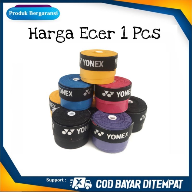 Grip Raket Bulutangkis Badminton Karet Motif Bintik