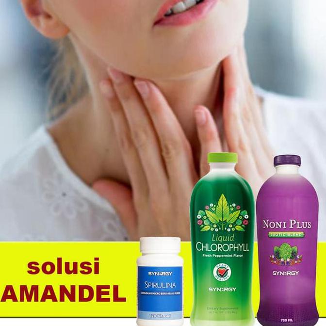 Paket Herbal Obati Amandel Radang Asli Original dari Synergy Worldwide TERMURAH