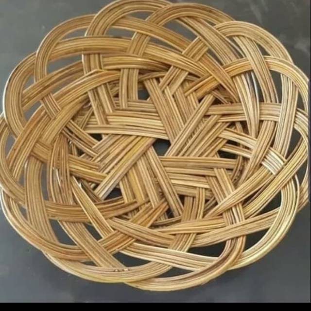 PIRING LIDI ROTAN ANYAMAN LANGSUNG DARI PENGRAJIN xz