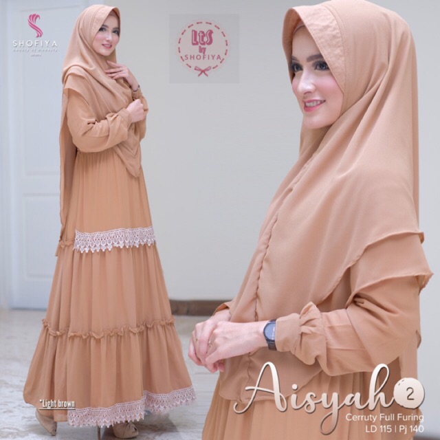 AISYAH DRESS AISYAH  DRESS AISYAH 2 GAMIS AISYAH GAMIS AISYAH SET GAMIS AISYAH SET DRESS