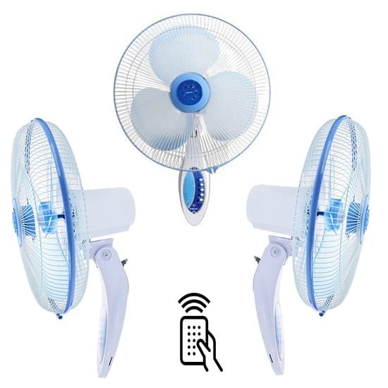 Miyako KAW 1689 RC Kipas Angin Dinding Miyako/Wall Fan-Remote Control Gransi 1 Tahun