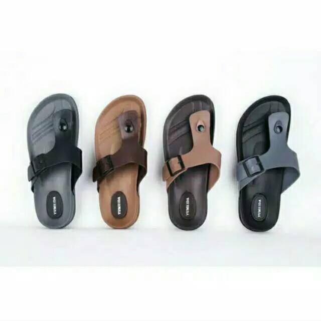 SANDAL KARET JEPIT PRIA YUMEIDA GT 6102