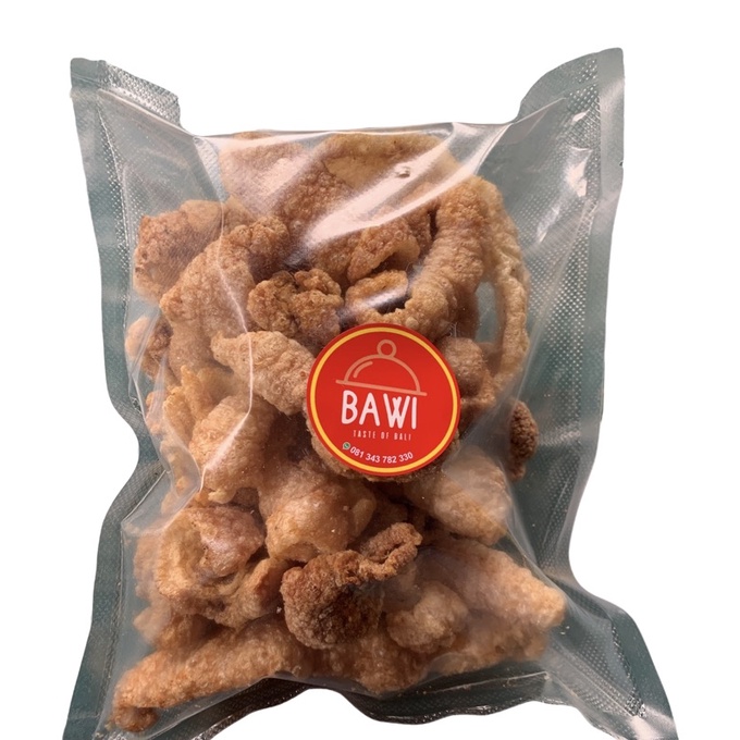 

Babi kerupuk kulit super