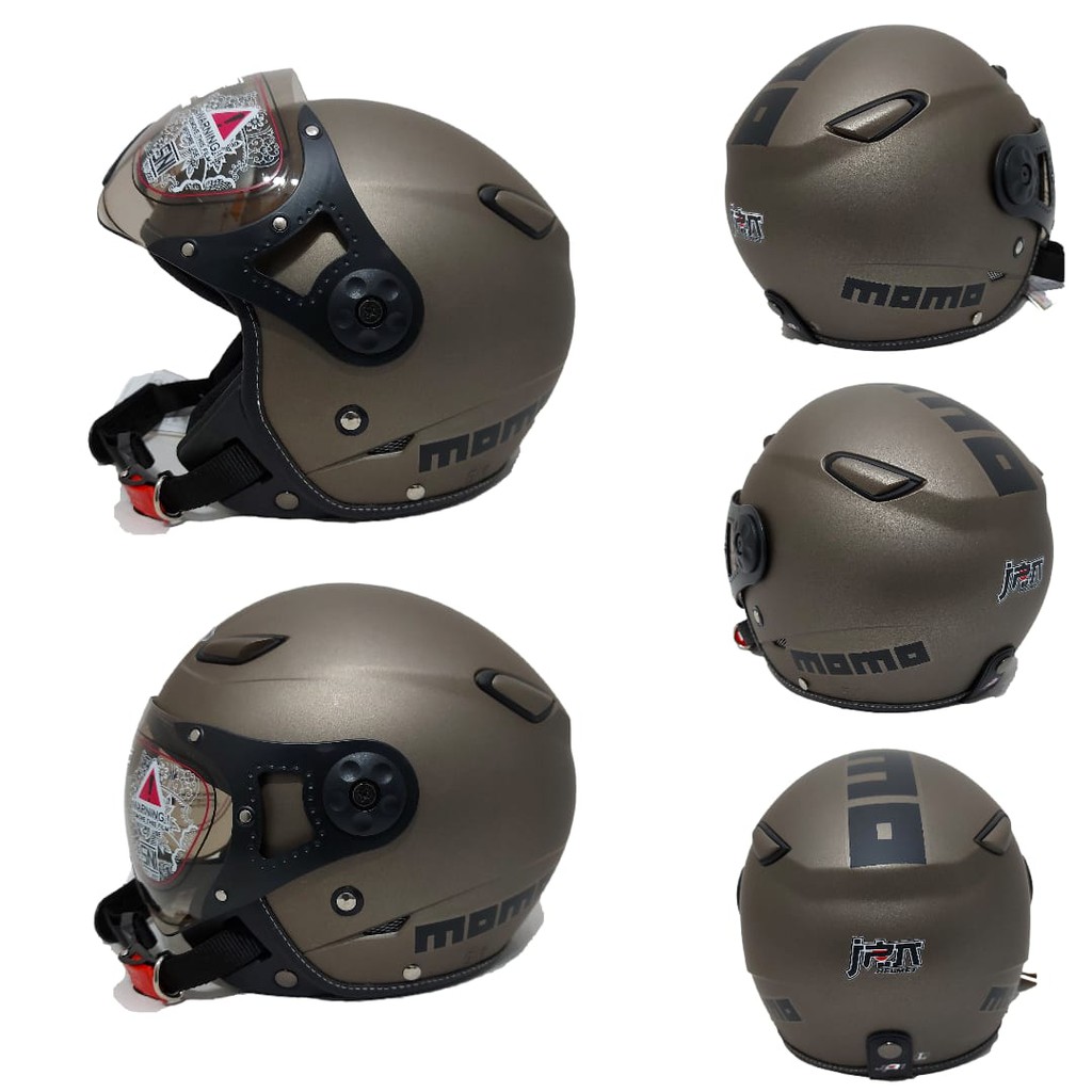 Helm Jpn Momo Pilot Bogo Granito Doff
