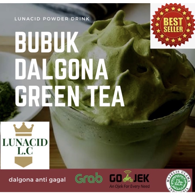 

Bubuk Minuman Rasa Dalgona Greentea 1 Kg / Dalgona Greentea Powder / Bubuk Dalgona Greentea / Serbuk Dalgona Greentea 1 Kg