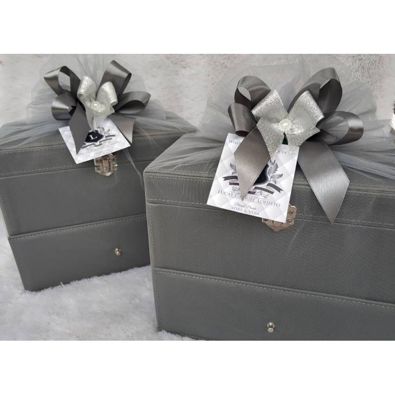 hampers box tissue susun / kotak tissue laci / box jewellery tingkat