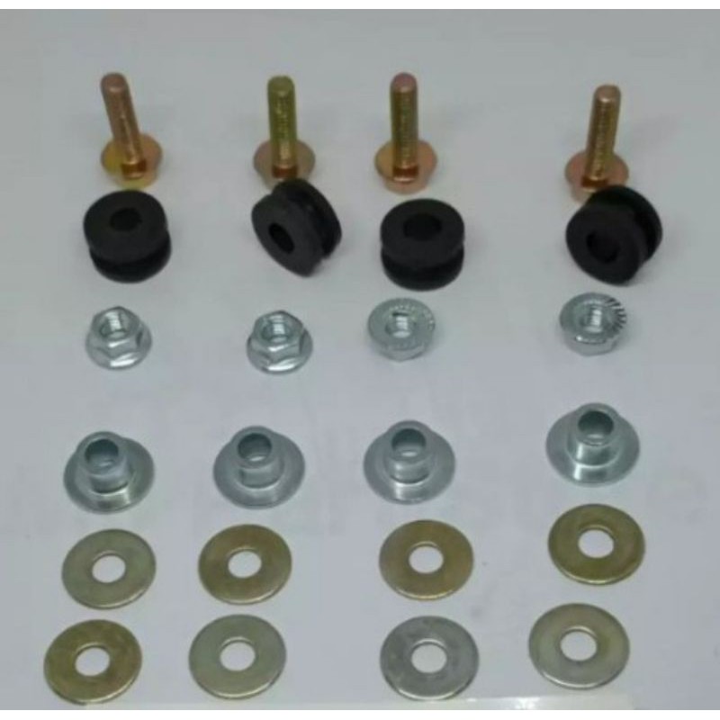 BAUT BAUD KARET RING BOSH SPAKBOR DEPAN SET HONDA WIN 100 TRAIL