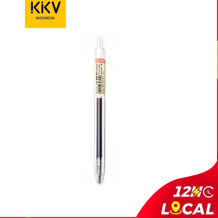 ✔️9.9✔️ Narita·hexagon 100S pressed gel pen with black refille 0.5mm / Pen / Pen Narita / Alat Tulis